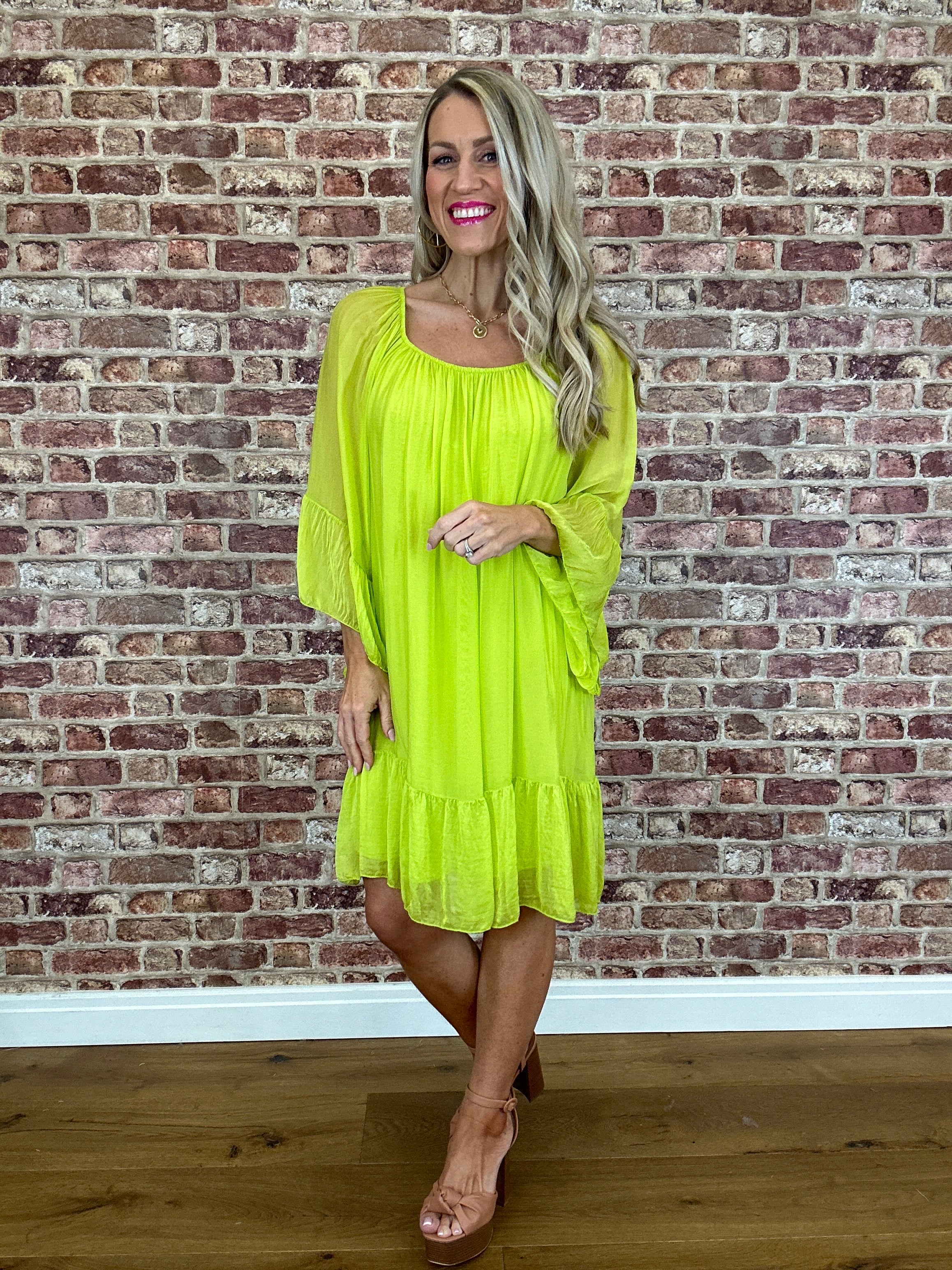 Chi Chi Silk Dress - Image 12