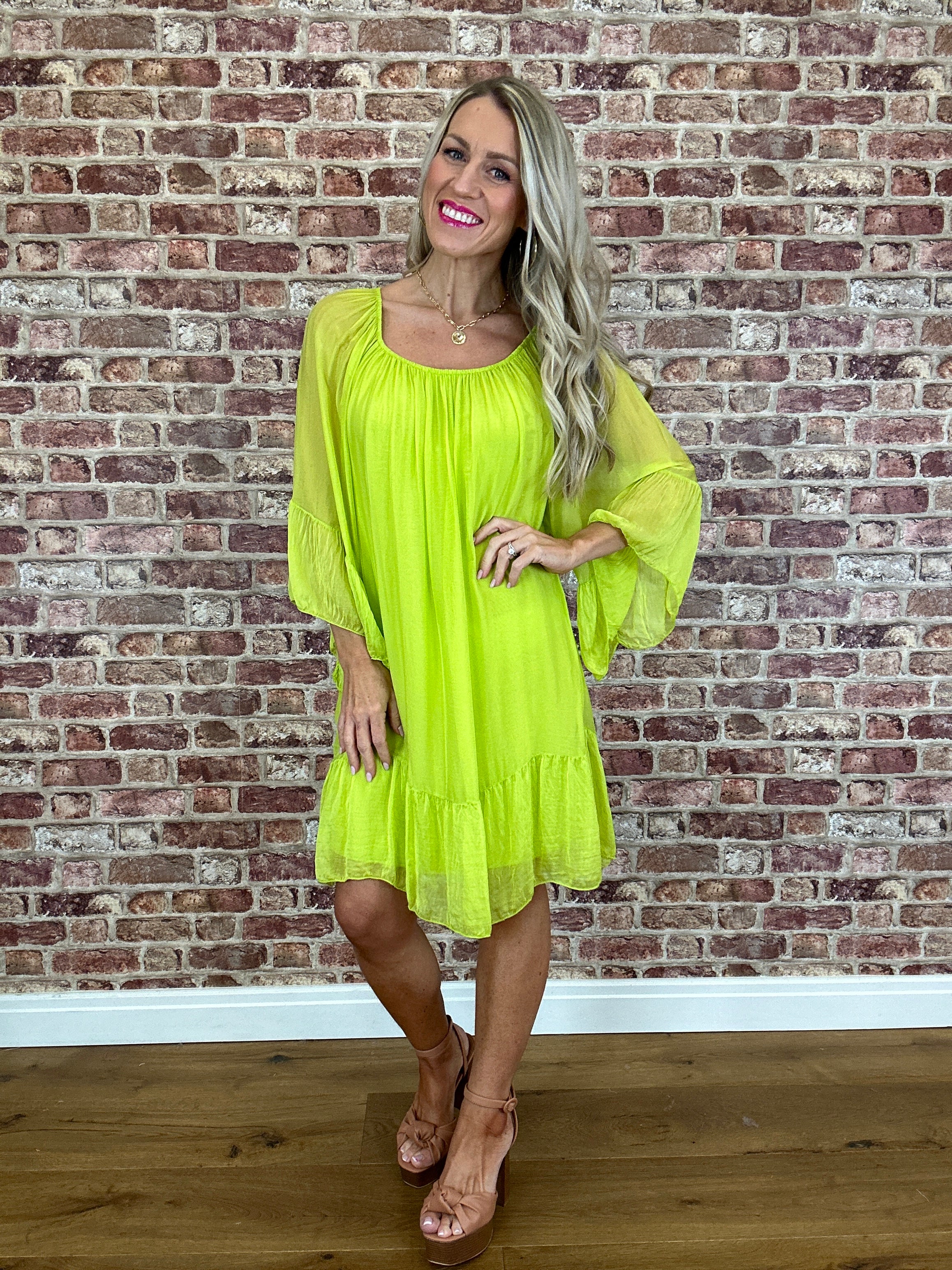 Chi Chi Silk Dress - Image 13