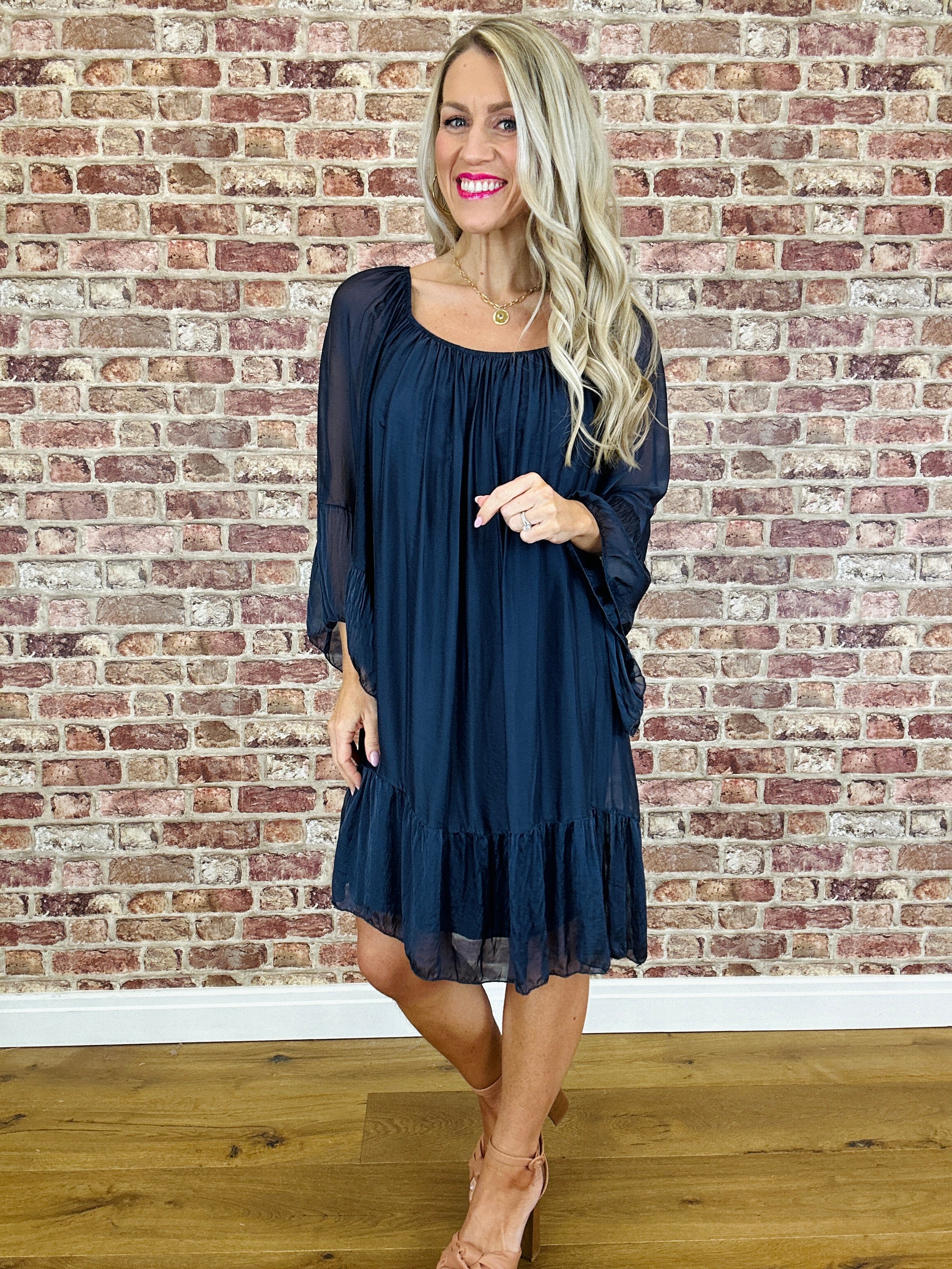 Chi Chi Silk Dress - Image 21