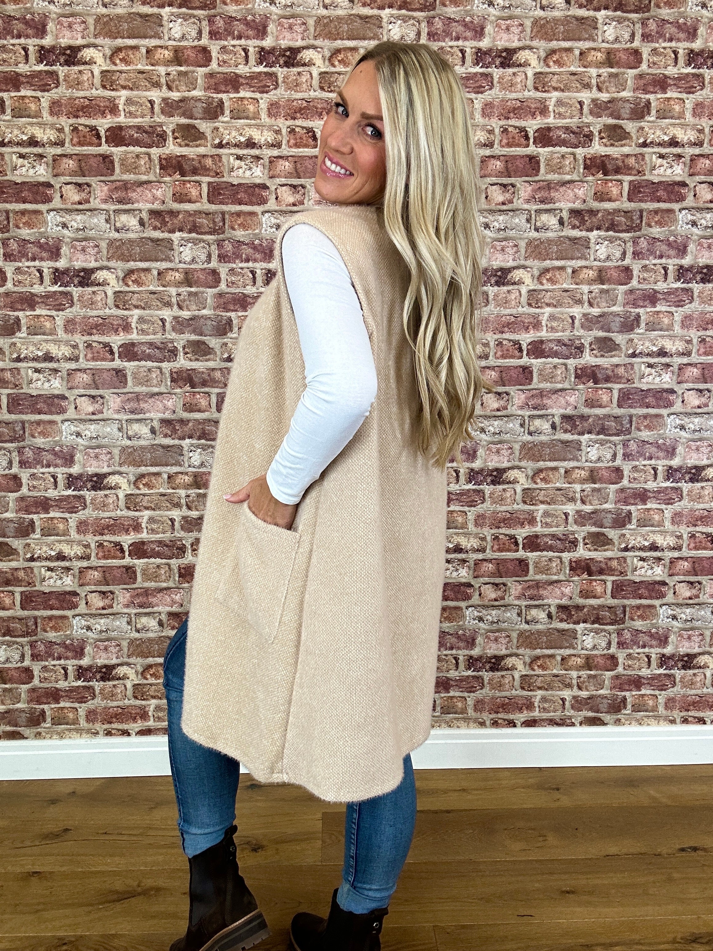 Fuzzy Bear Waist Jacket - Image 12