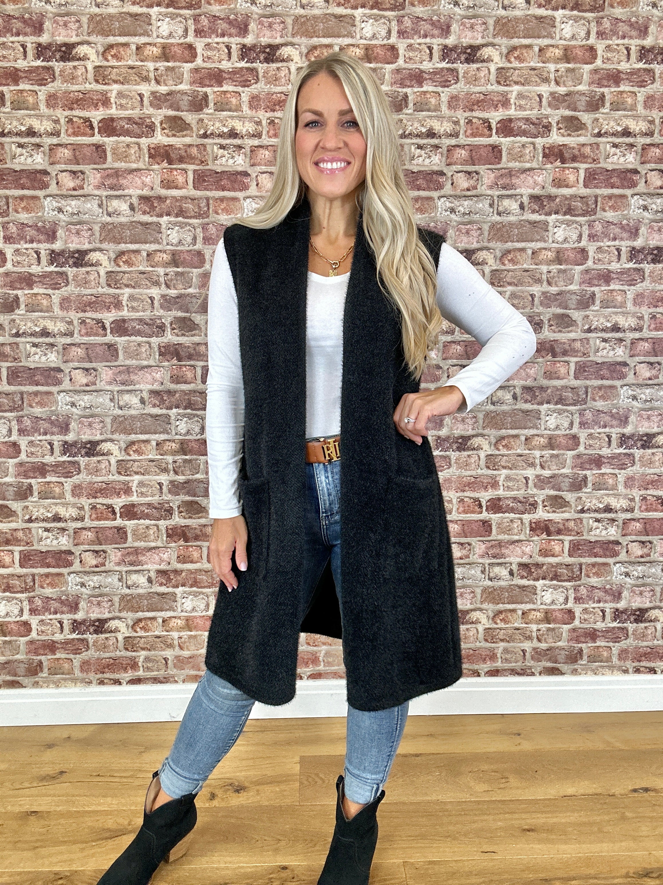 Fuzzy Bear Waist Jacket - Image 6