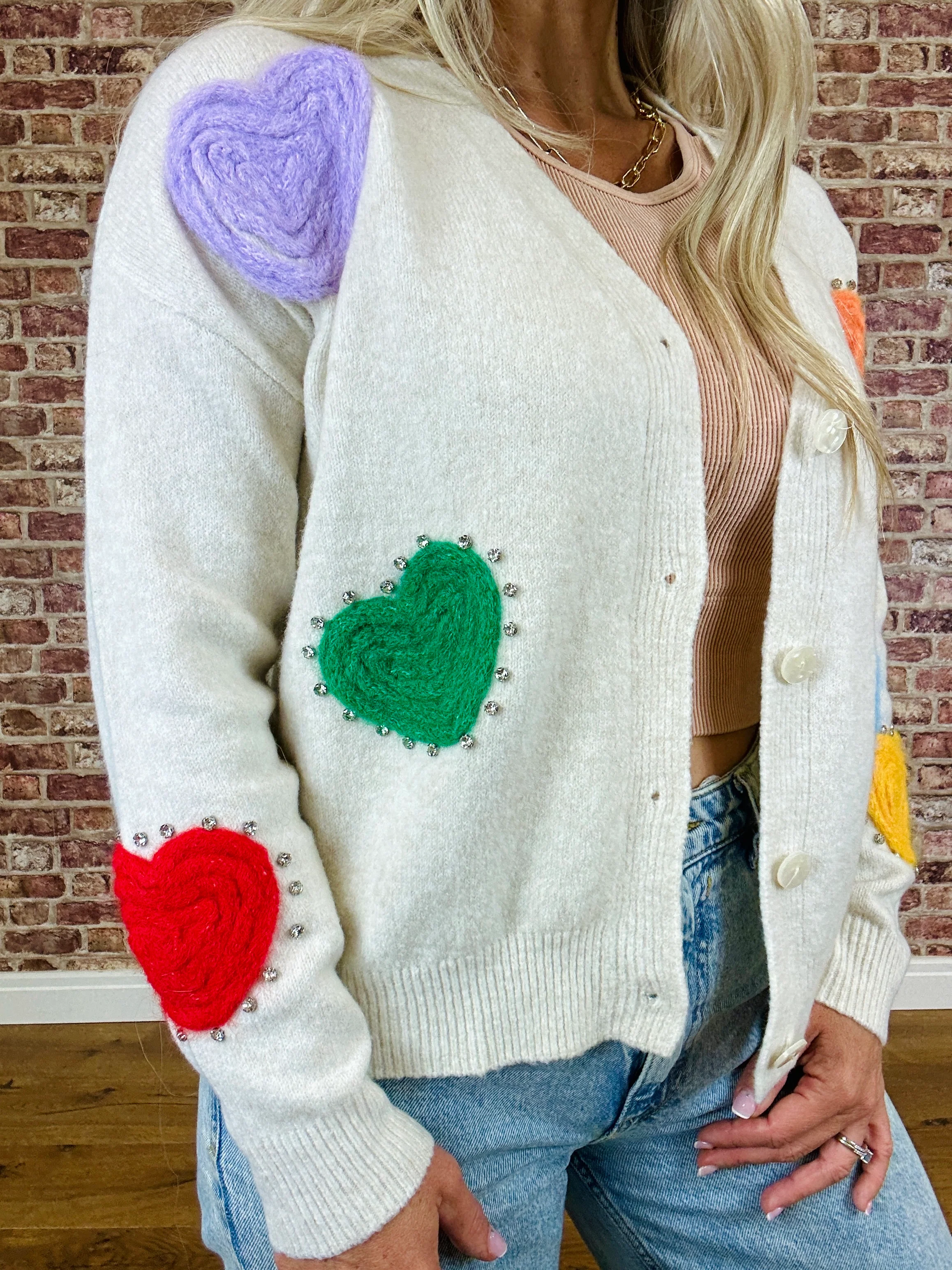 Heart On A Sleeve Cardy - Image 3
