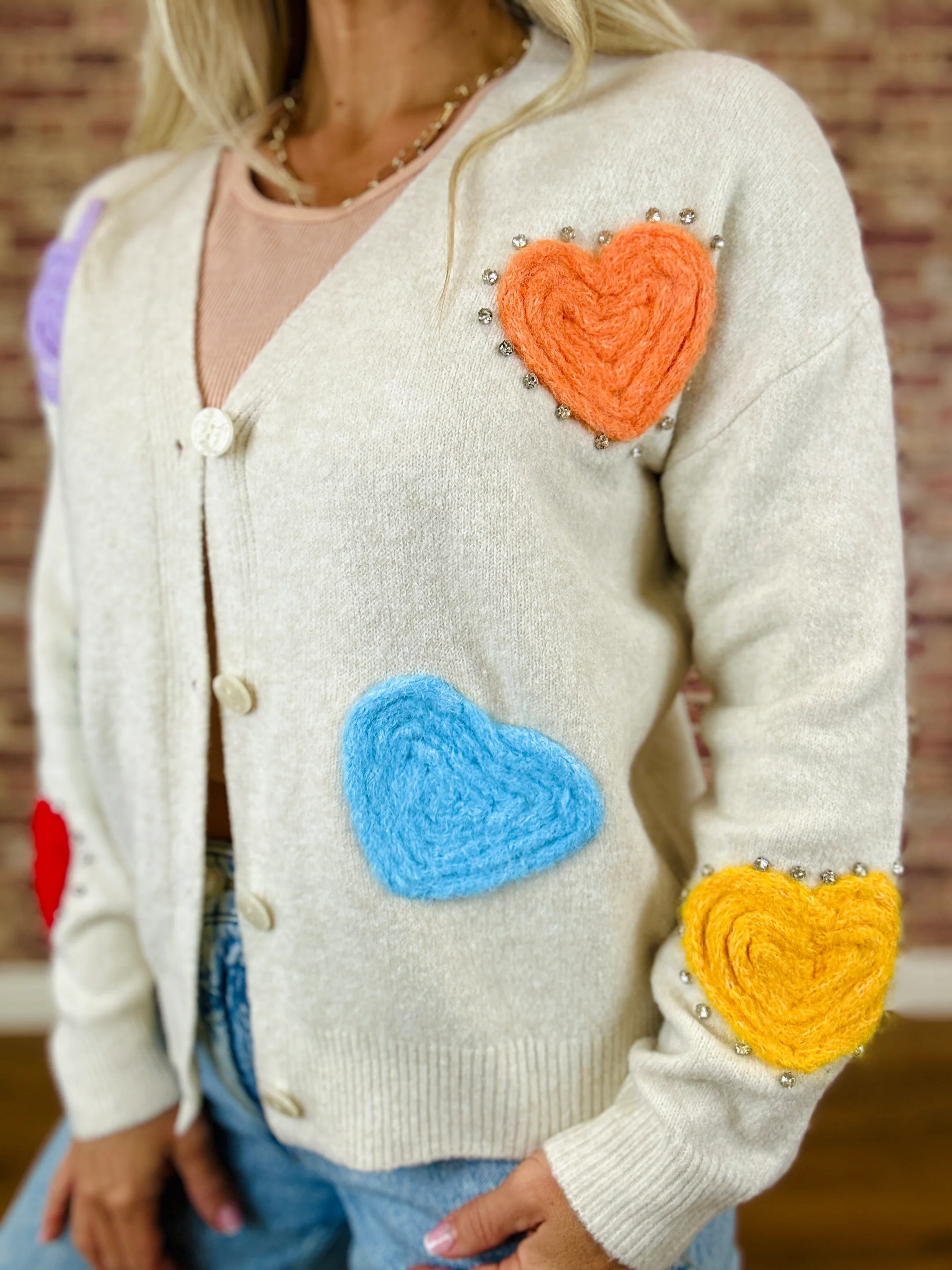 Heart On A Sleeve Cardy - Image 7