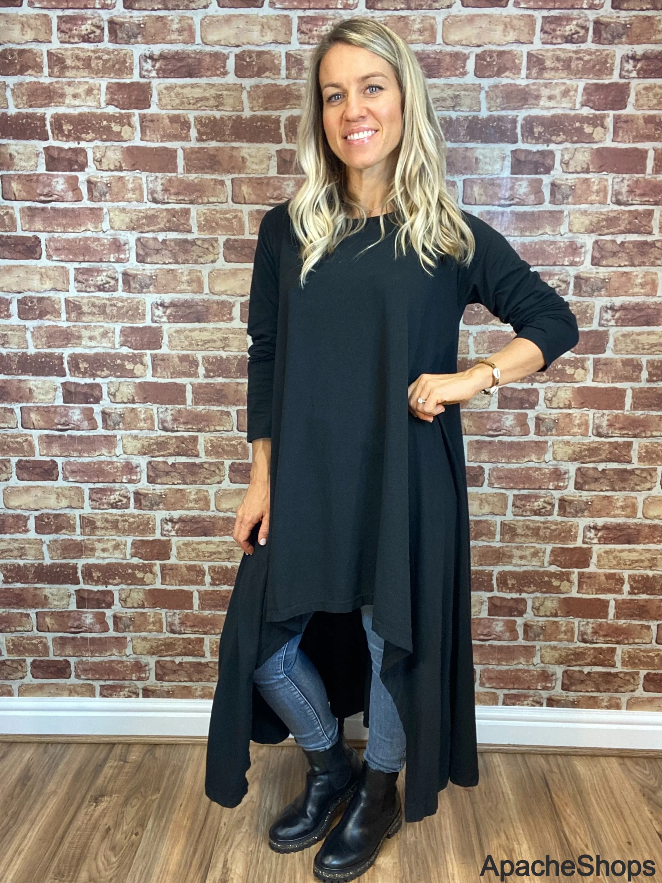 High- Low Flare Dress - Image 4