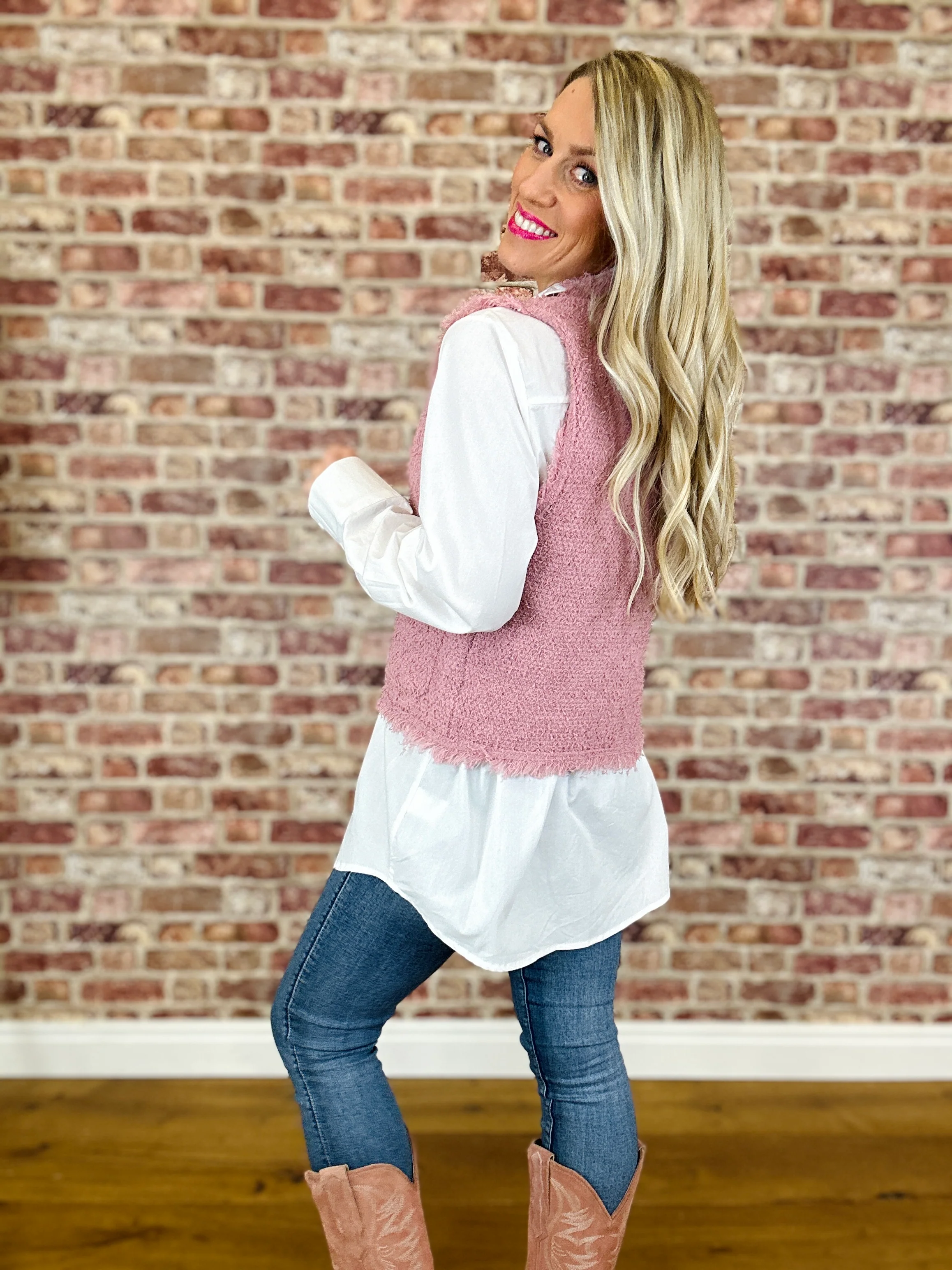 Peekaboo Waist Jacket - Image 4