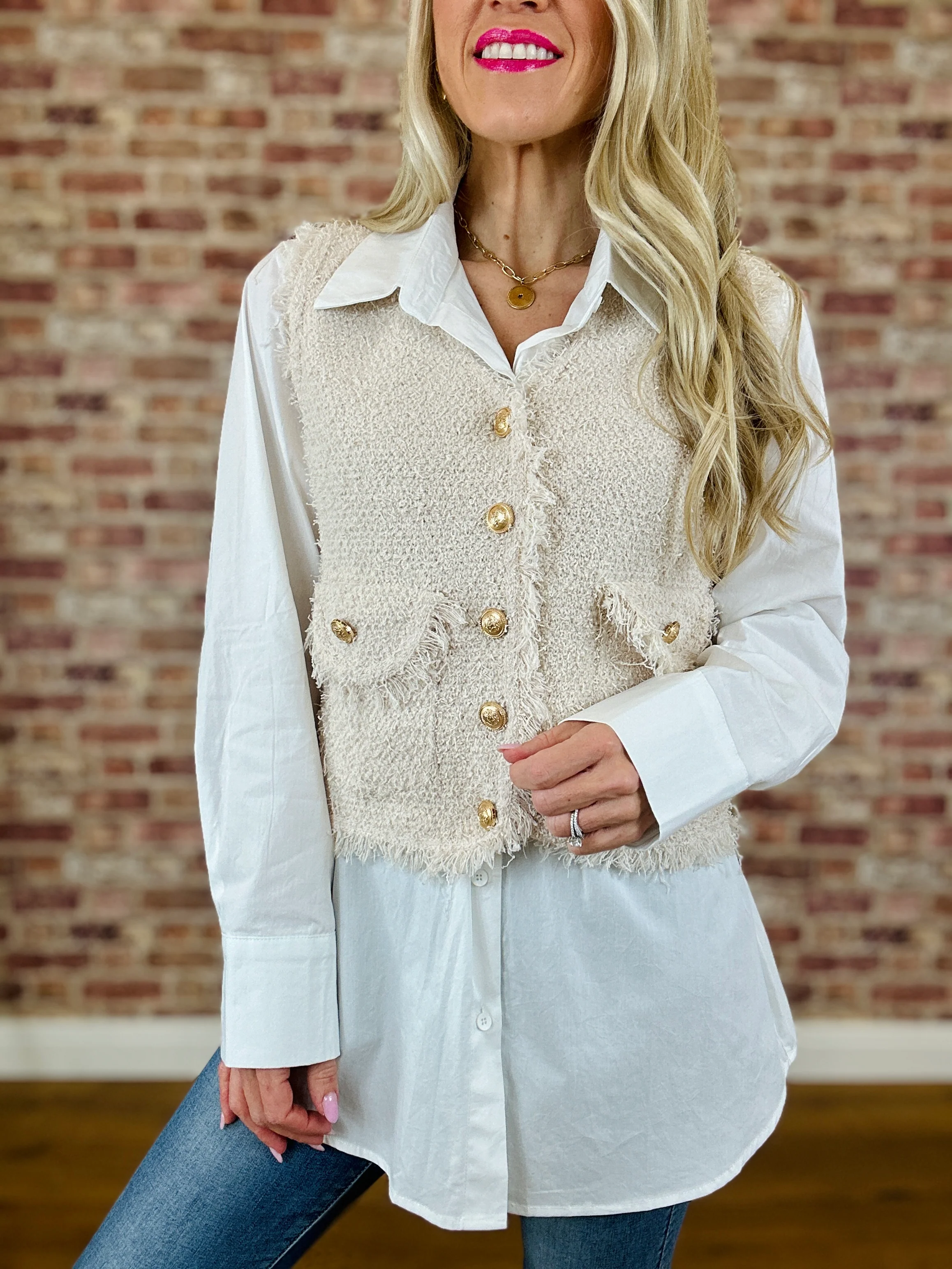 Peekaboo Waist Jacket - Image 7