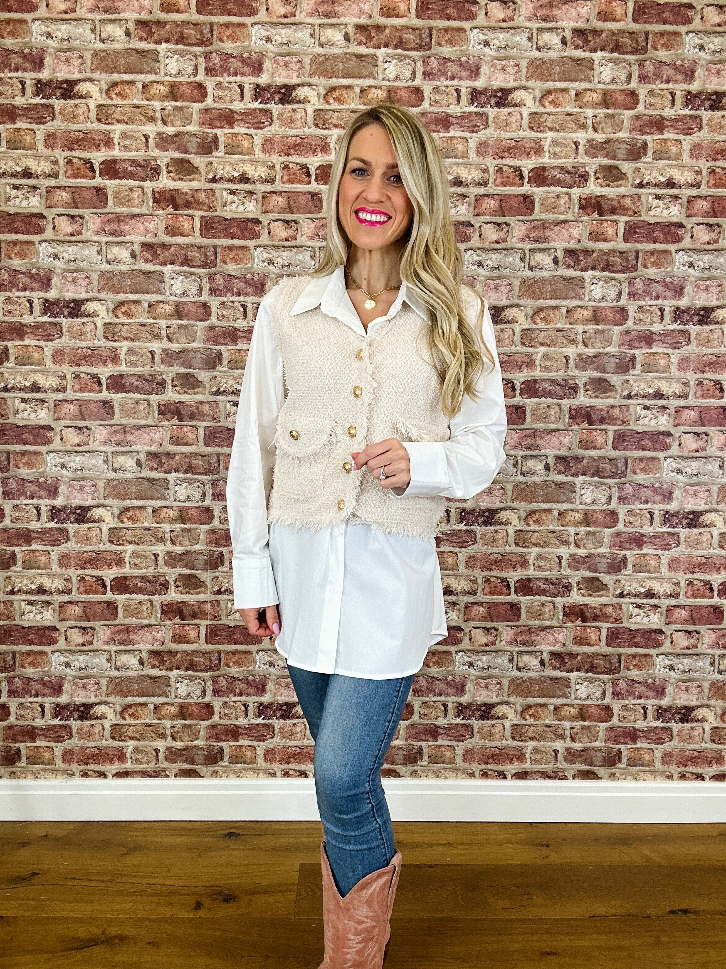 Peekaboo Waist Jacket - Image 8