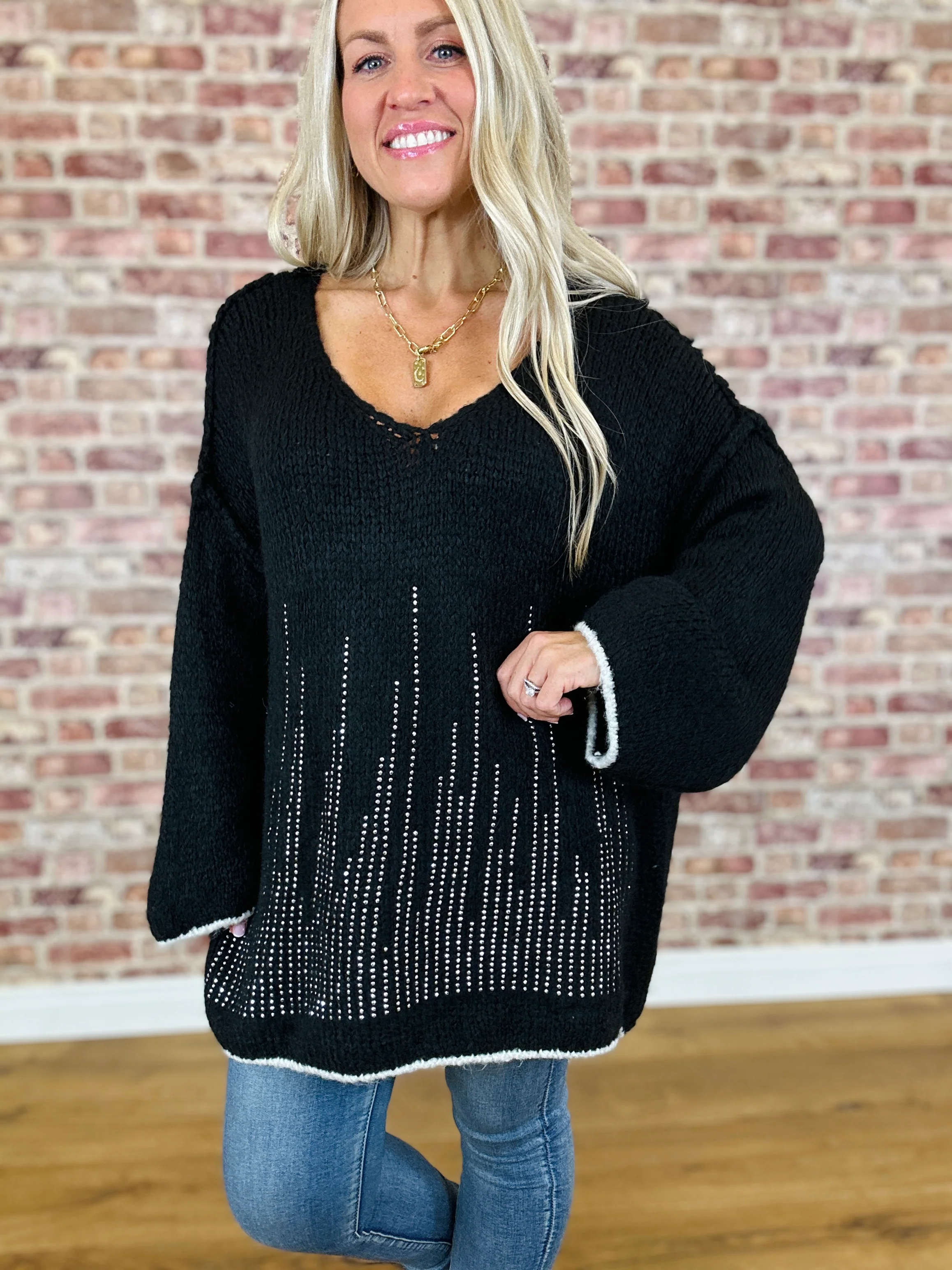 Sparkle Raindrops Jumper - Image 8